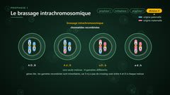Le brassage intrachromosomique